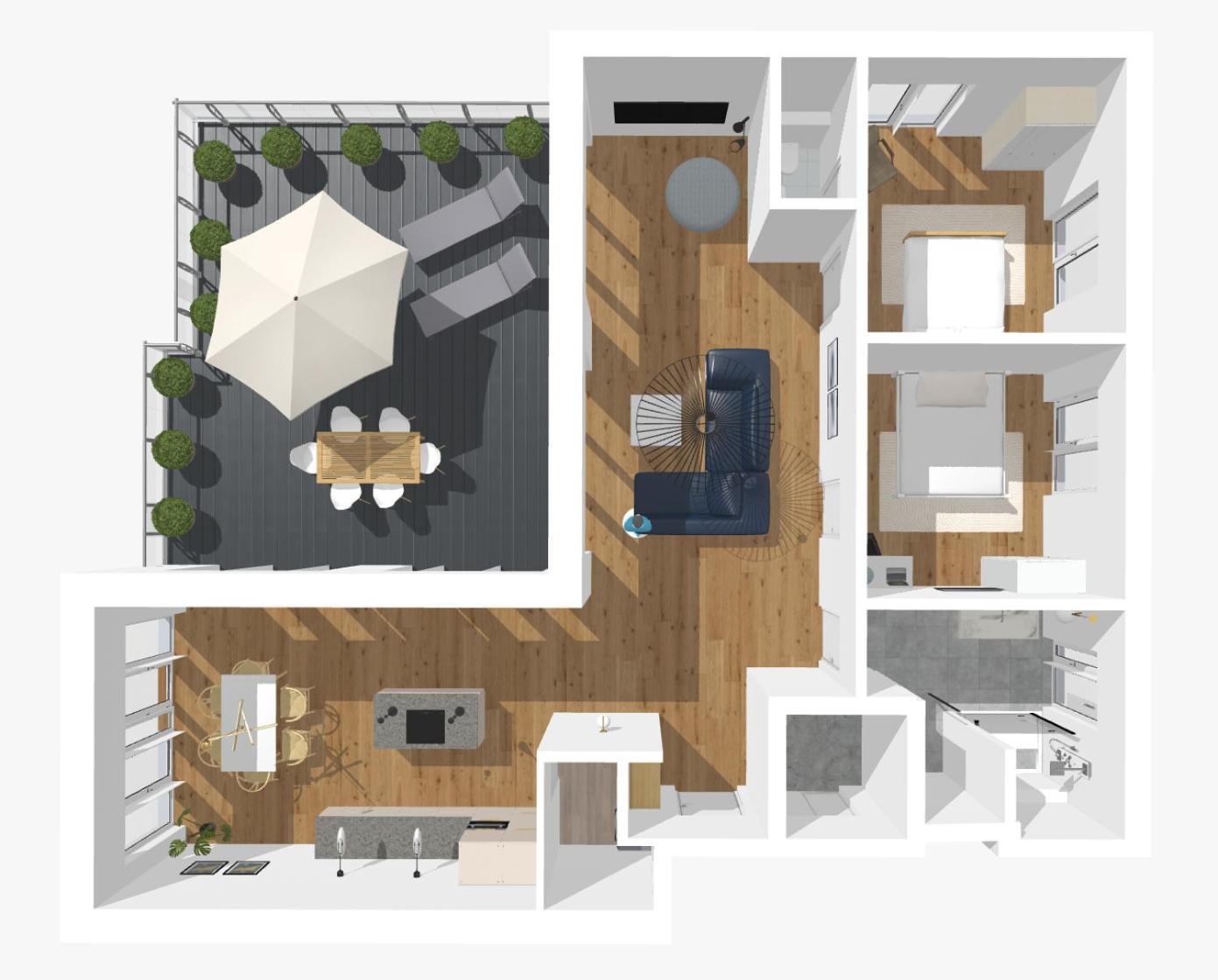 Dahmeloft Apartment Exterior foto